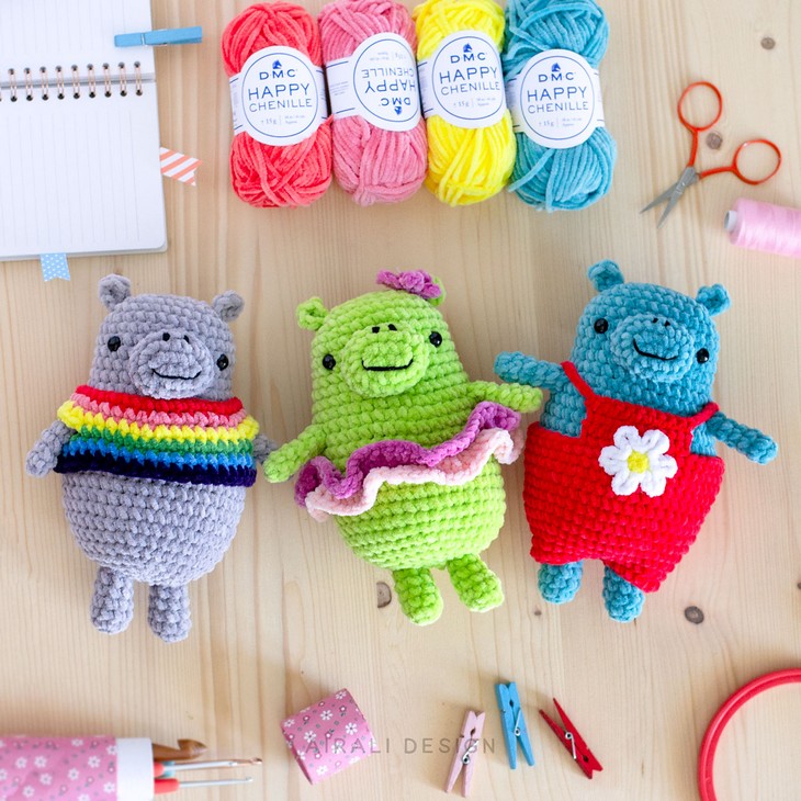 Flower Power amigurumi