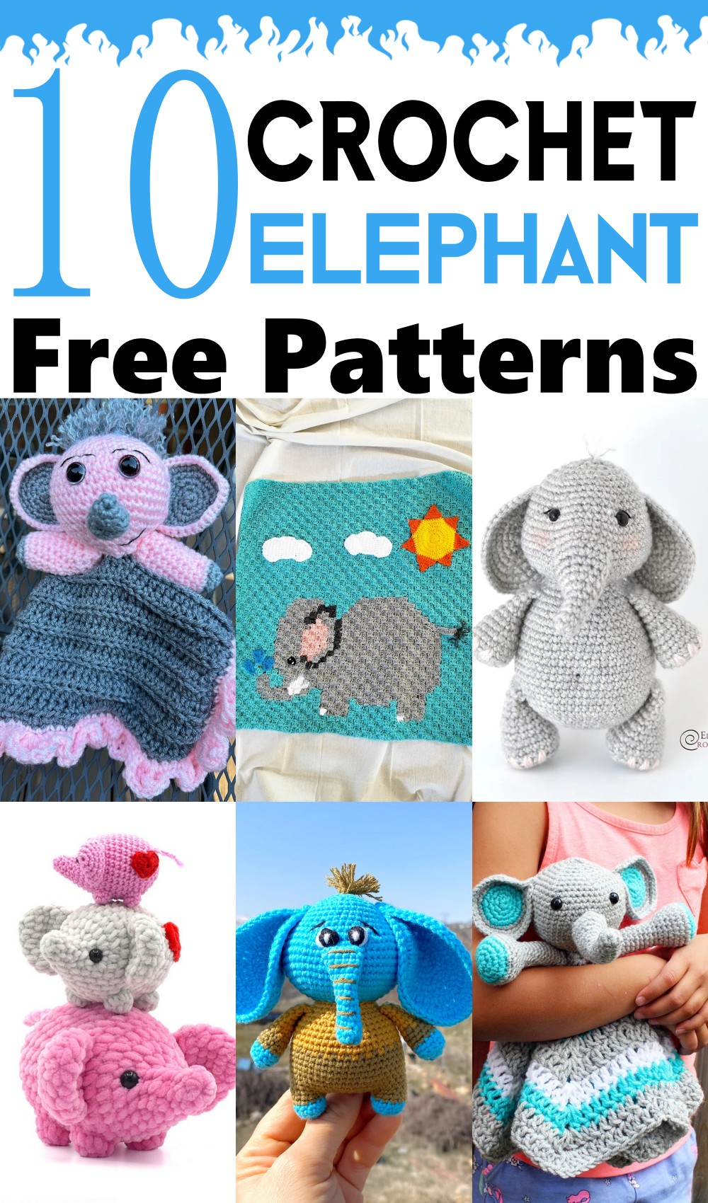 Free Crochet Elephant Patterns 1