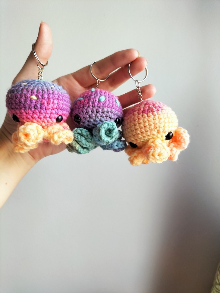 Mini sea creature Keychain