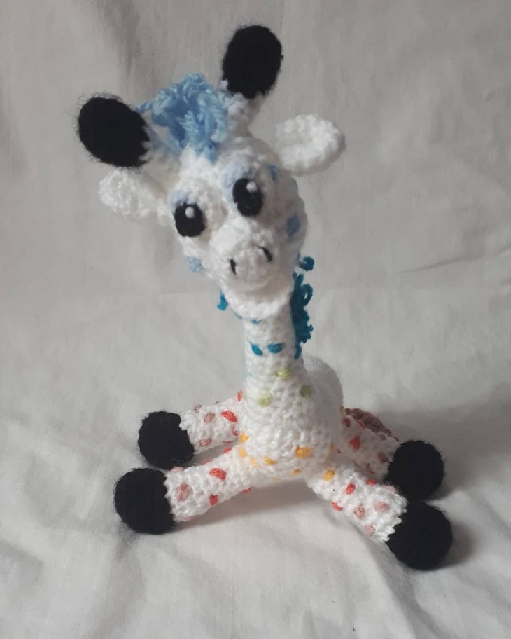 Multicoloured Giraffe