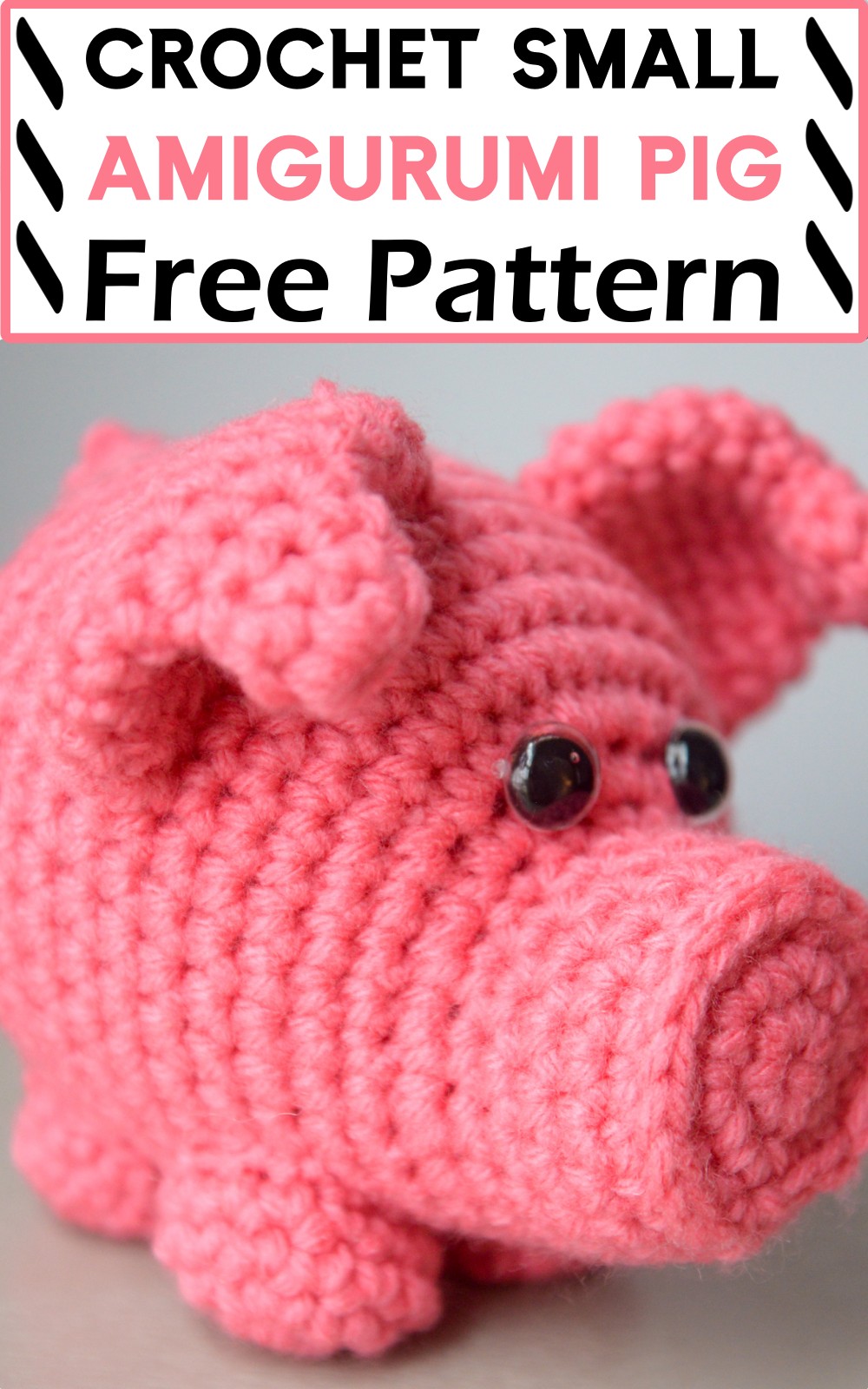 Small Amigurumi Pig