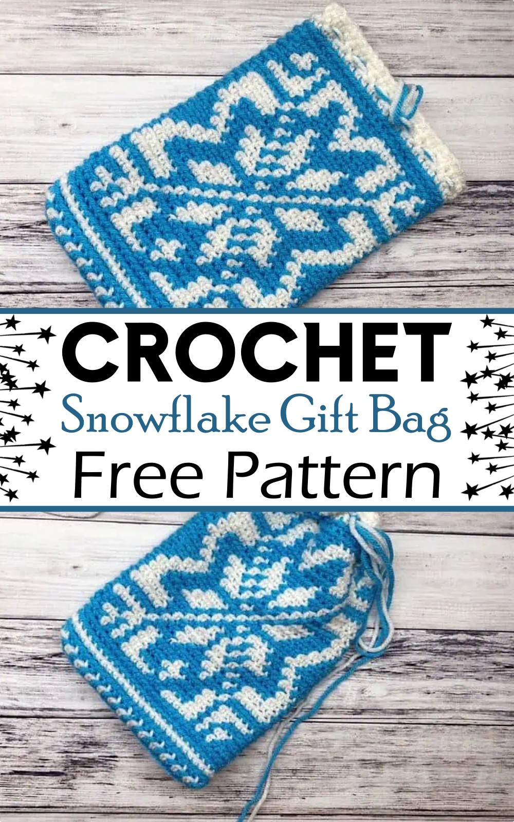 Snowflake Gift Bag