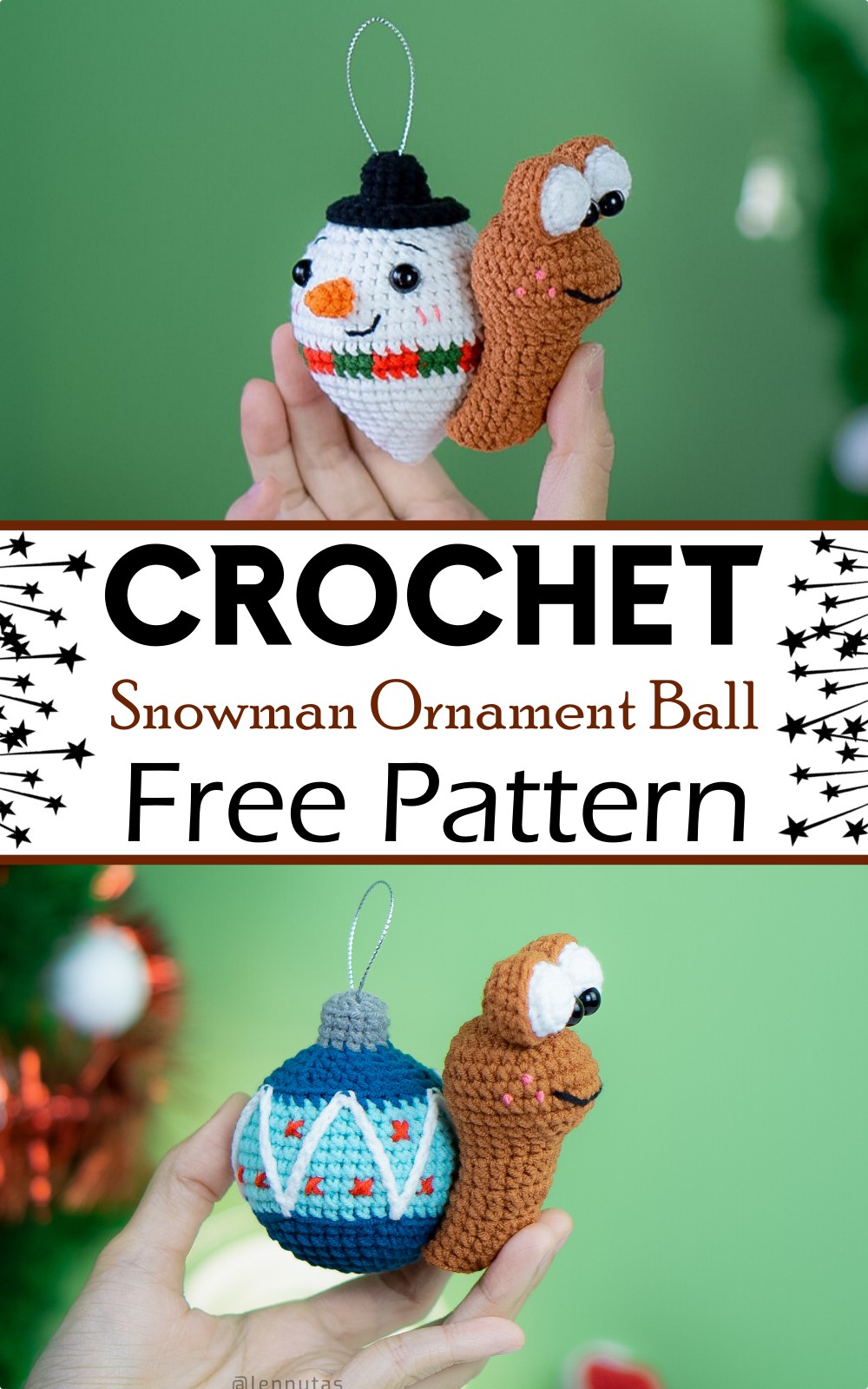 Snowman Ornament Ball