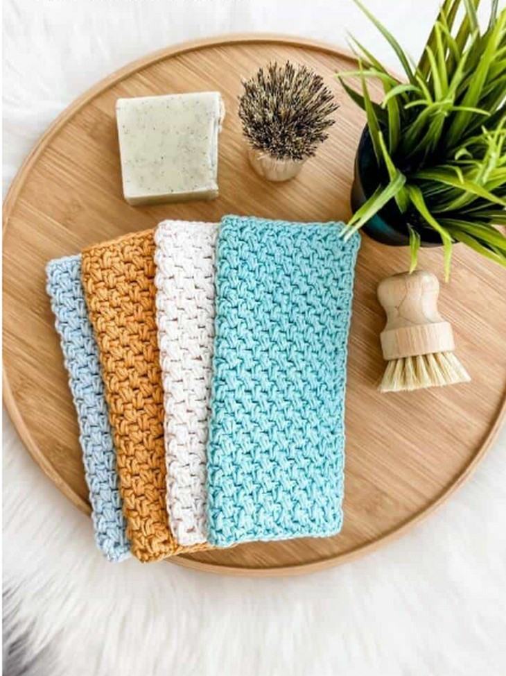 The Pebble Beach Washcloth Pattern