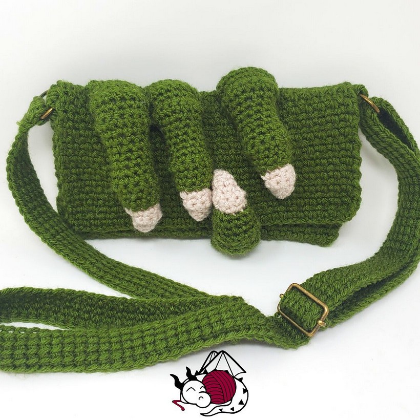 Dragon Claw Clutch Purse