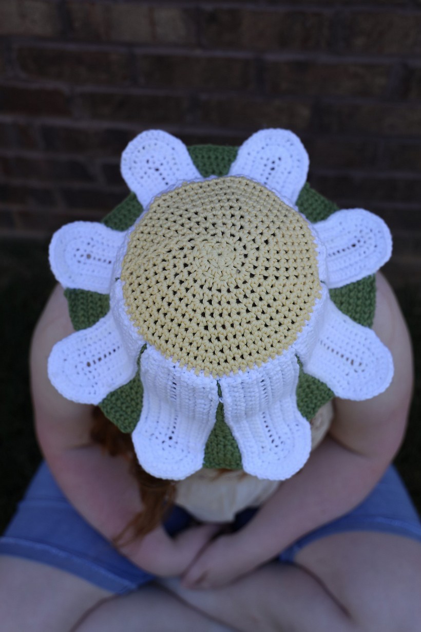 Flower hat for kids 