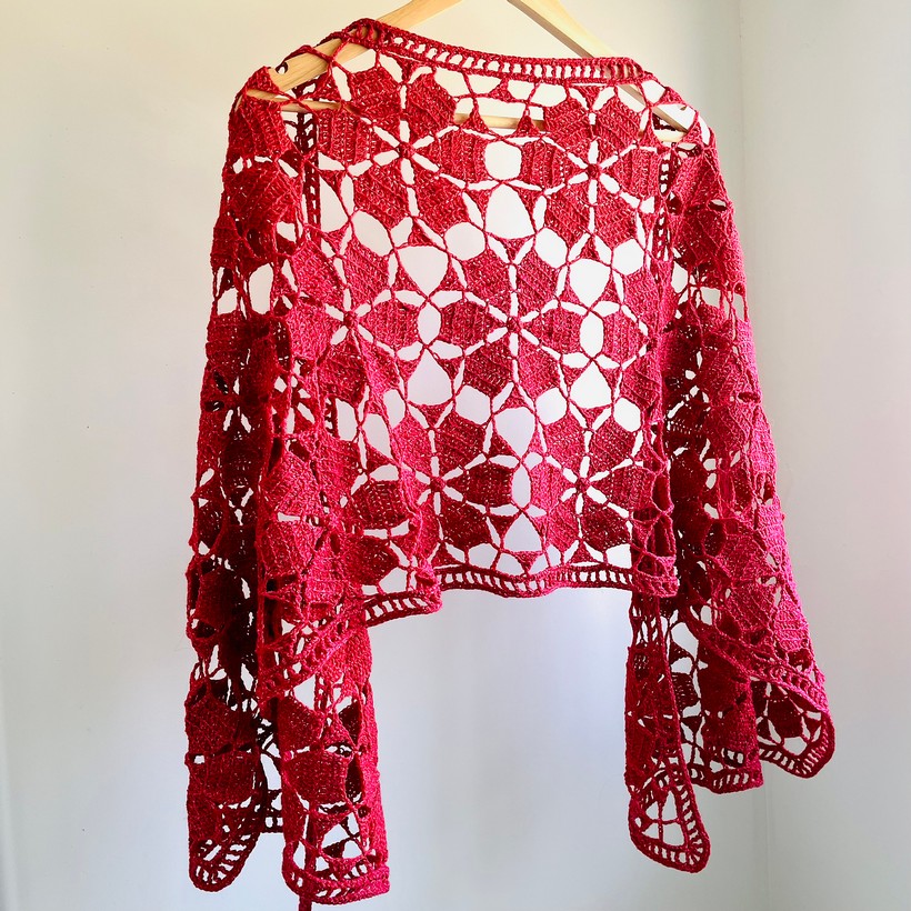 Flowerful Shawl