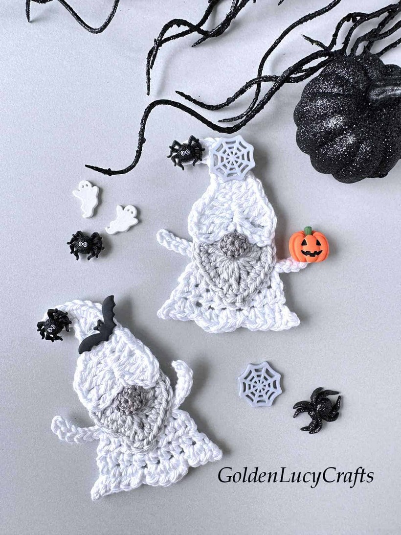 Halloween Ghost Gnome