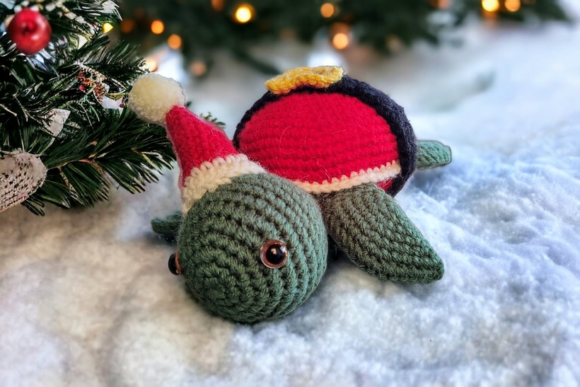 Santa Sea tortoise