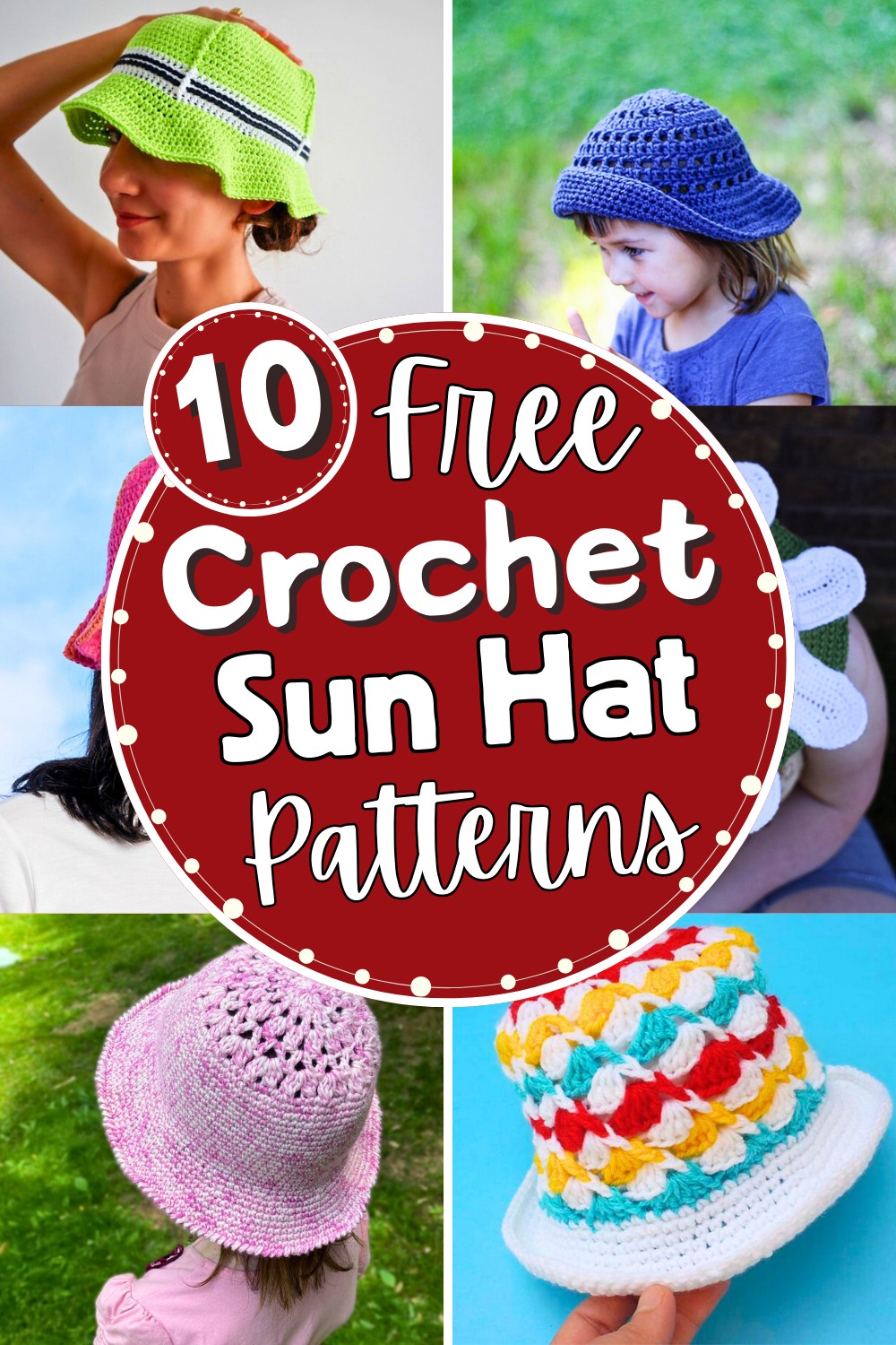 10 Free Crochet Sun Hat Patterns