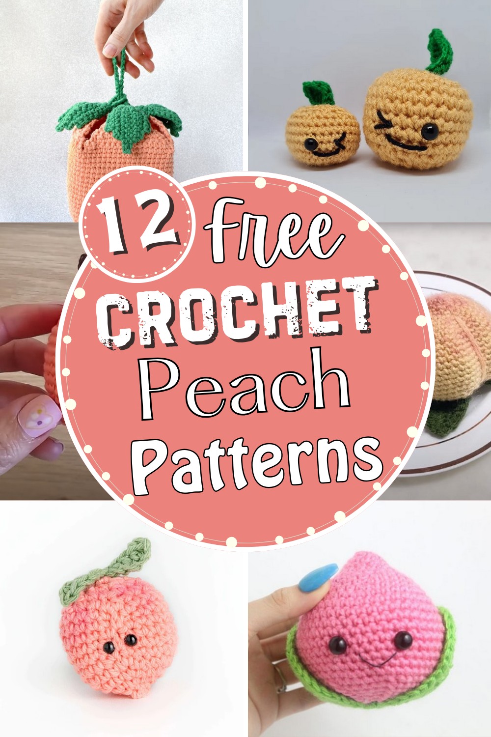 12 Crochet Peach Patterns