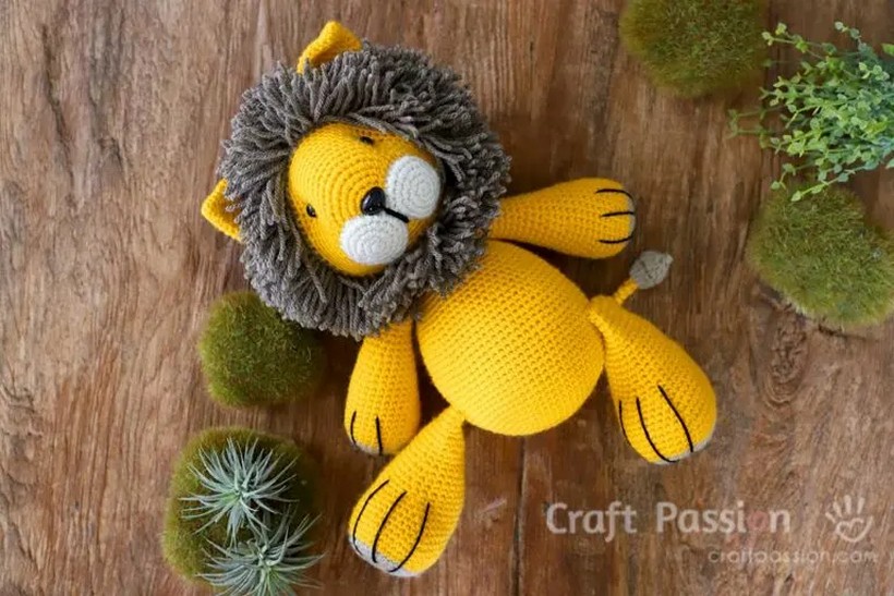 Amigurumi Lion Crochet Pattern