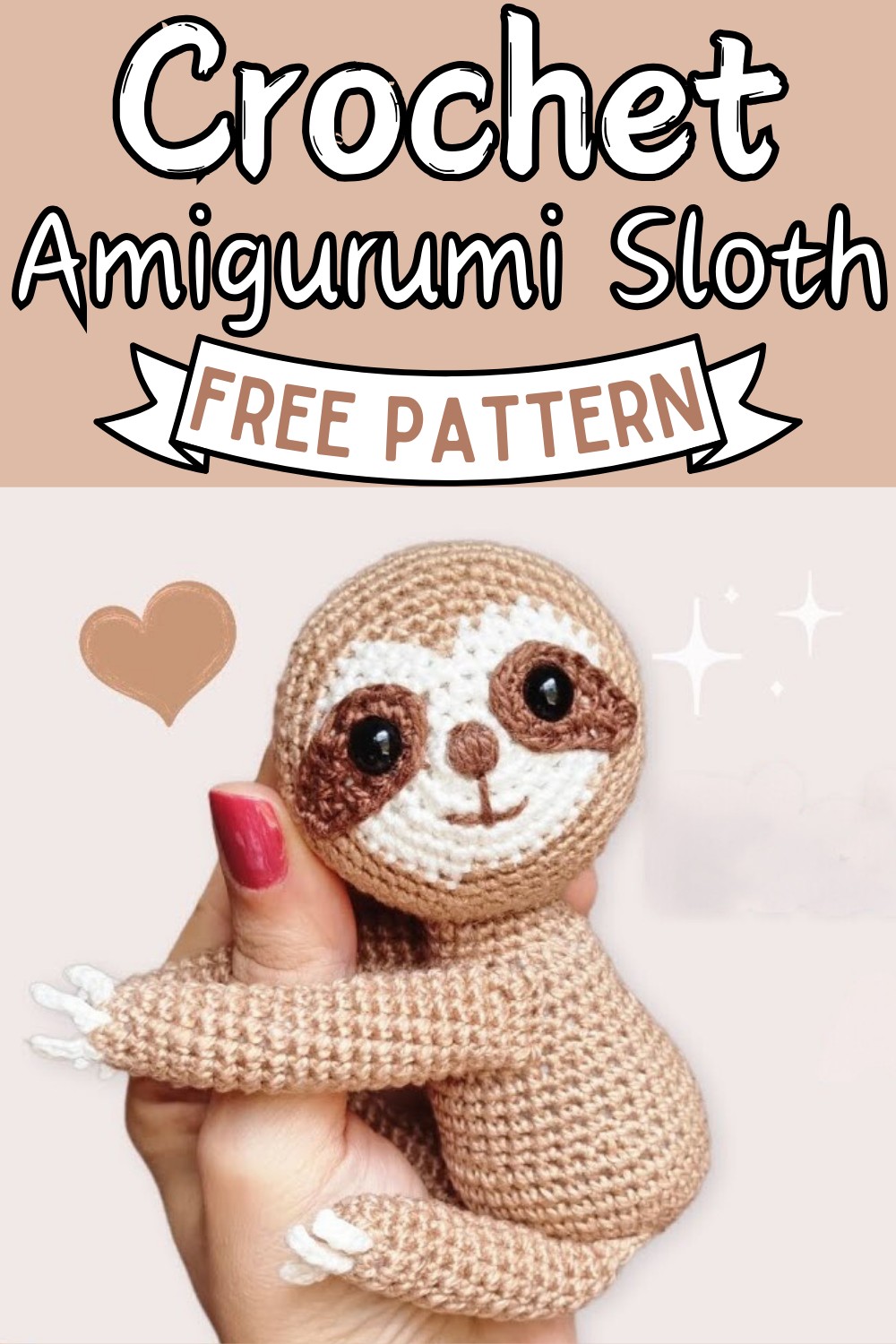 Amigurumi Sloth Step By Step (1)