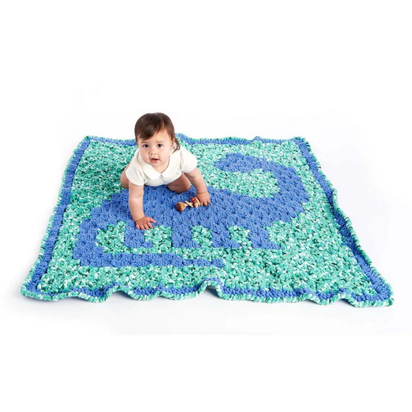 C2C Dino Blanket