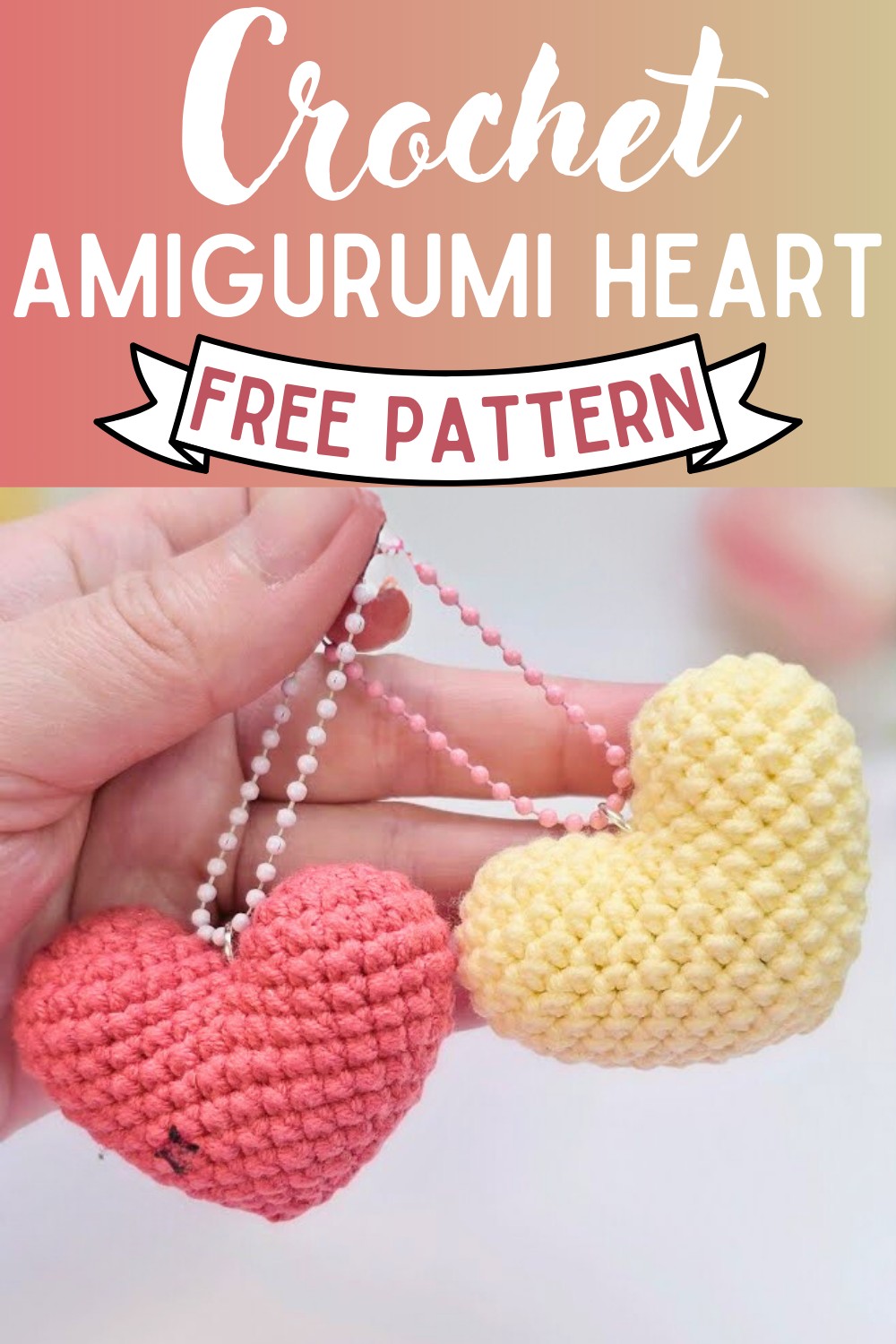 Crochet A Cute Amigurumi Heart