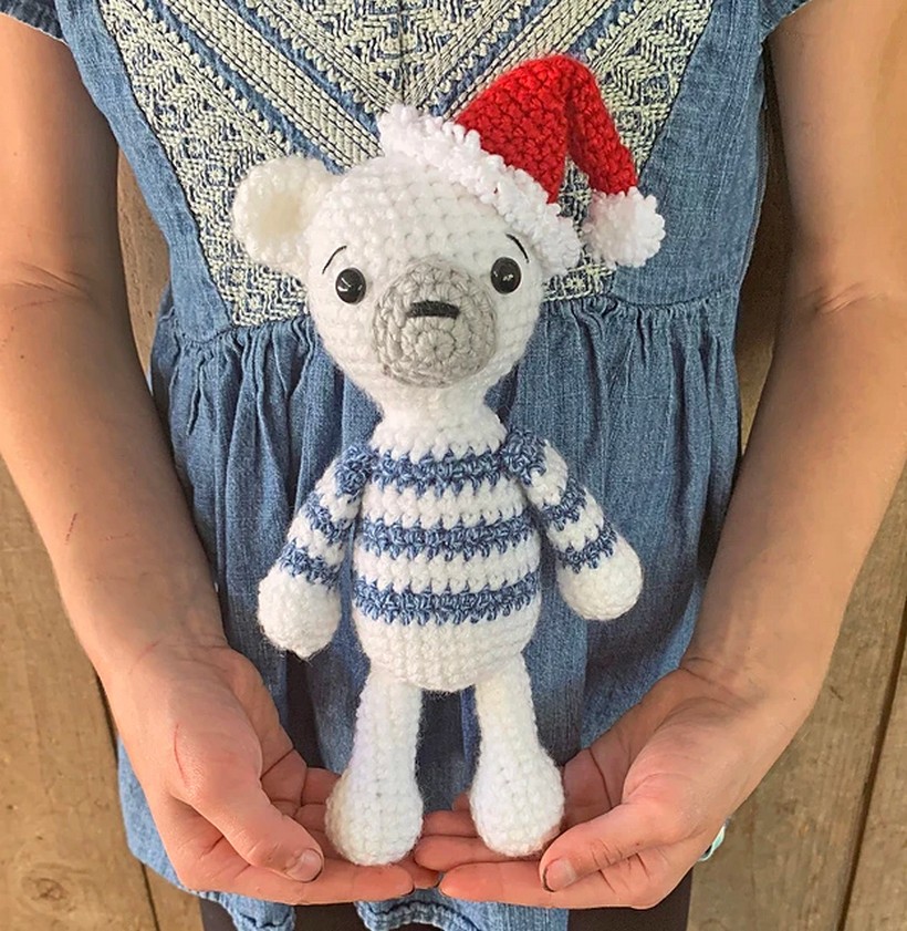 Crochet Amigurumi Polar Bear Pattern
