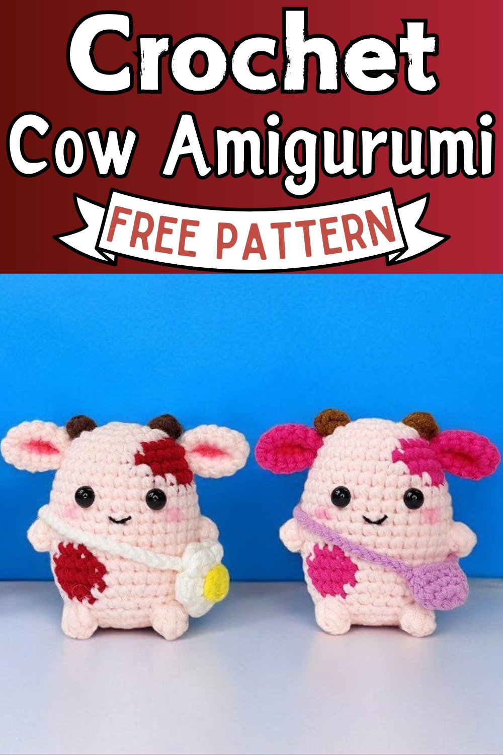 Crochet An Easy Cow Amigurumi