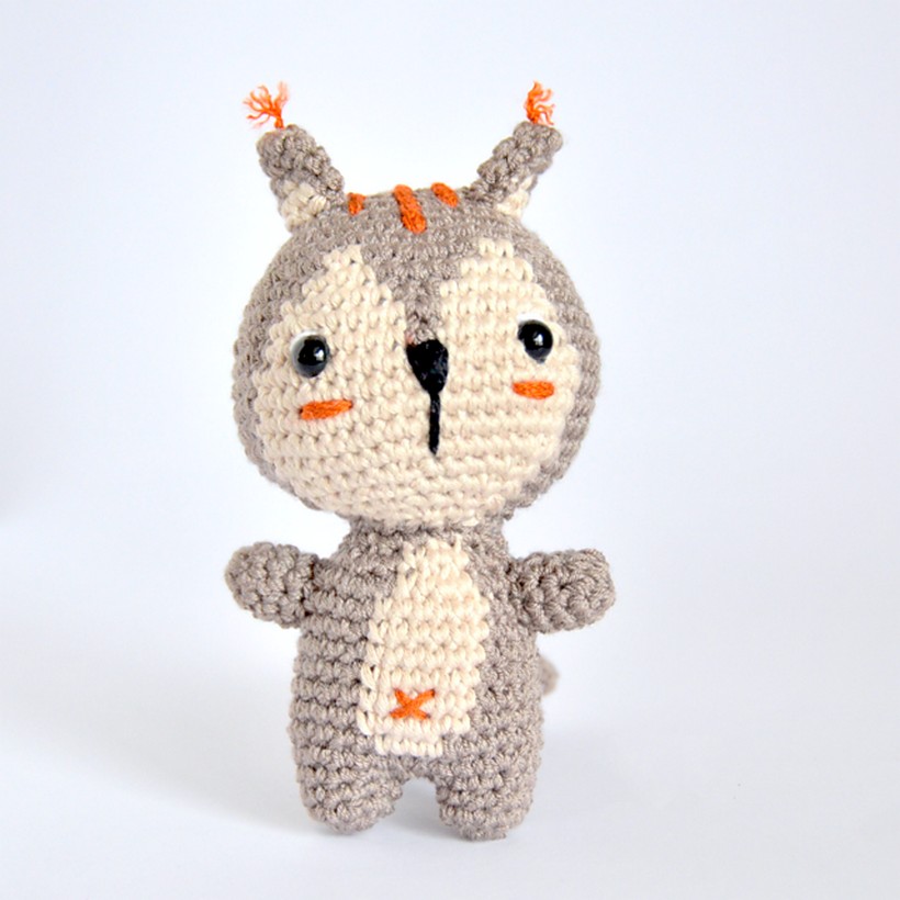 Crochet Baby Squirrel Pattern