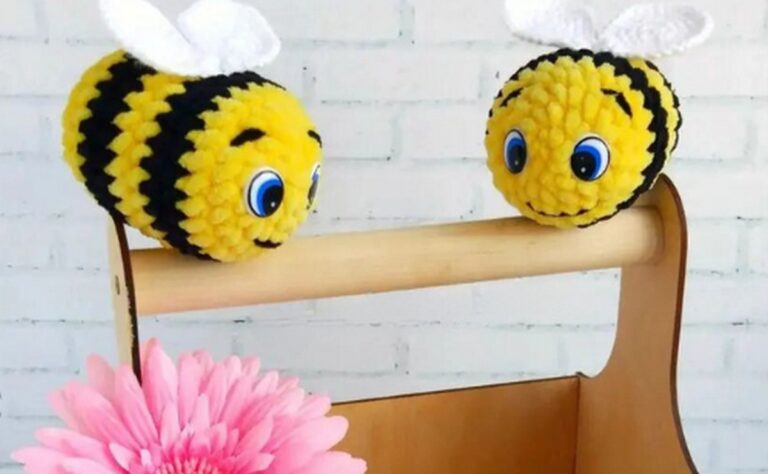 Free Crochet Bee Pattern For Amigurumi