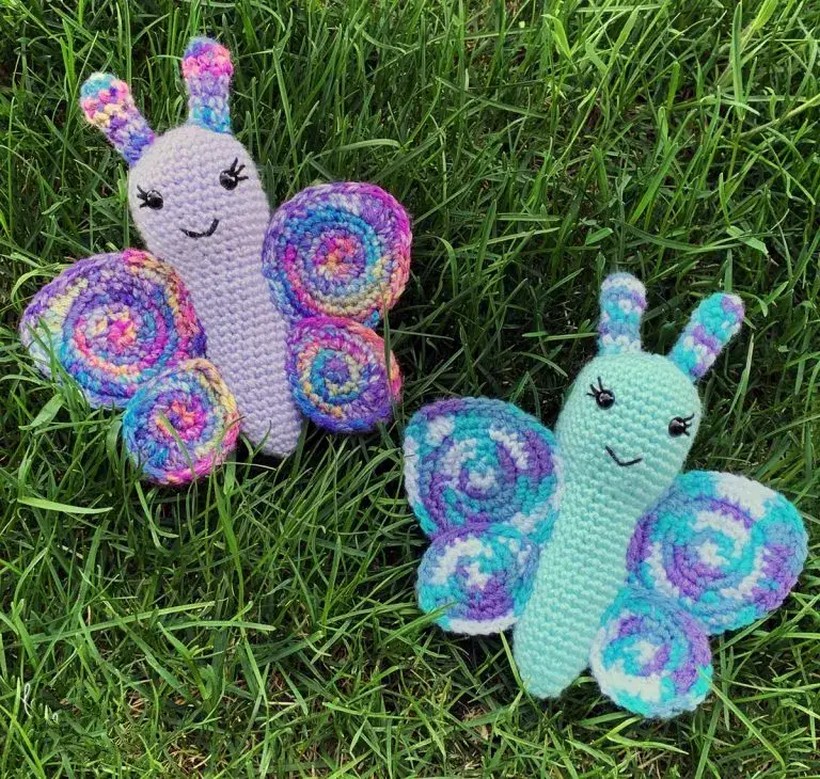Crochet Butterfly Amigurumi Pattern
