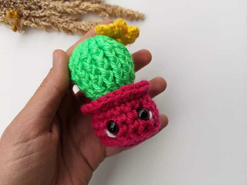 Crochet Cactus Amigurumi Pattern