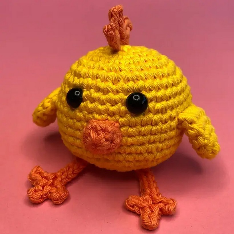 Crochet Charlie The Chick Pattern