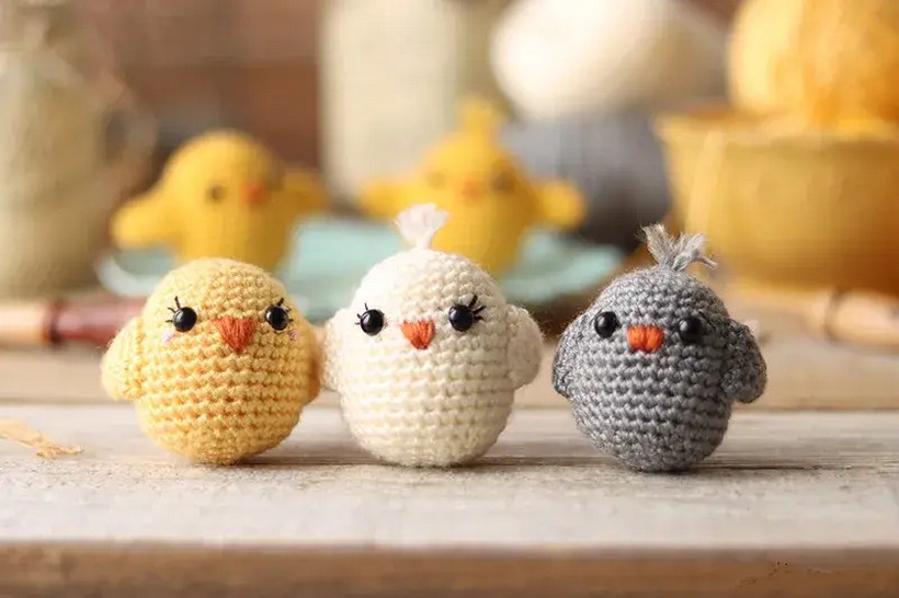 Crochet Chick Egg Pattern