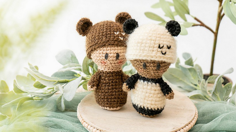 Crochet Cute Amigurumi Bear Doll Pattern