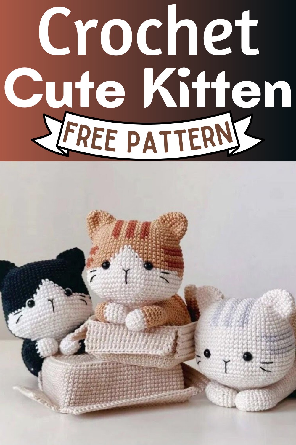 Crochet Cute Kitten