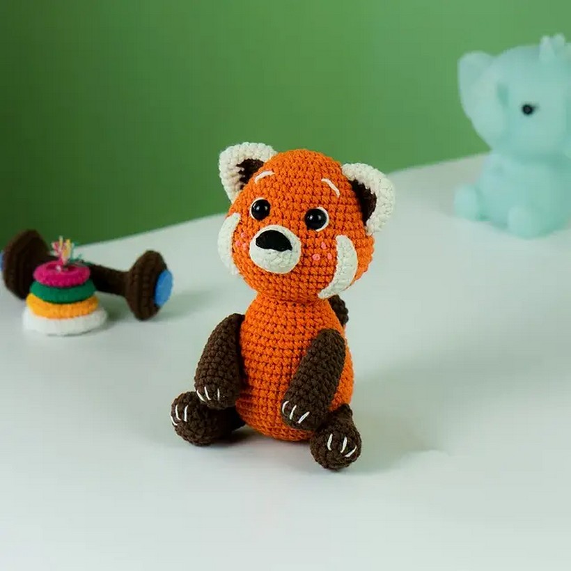 Crochet Cutie Red Panda Pattern