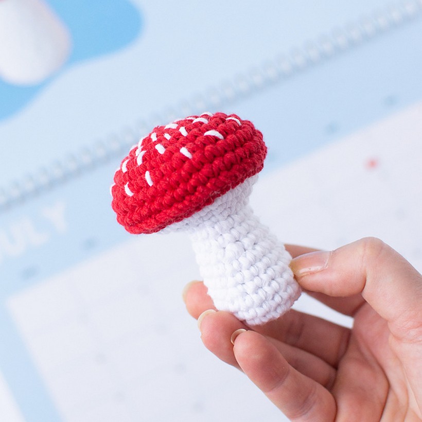 Crochet Fly Agaric Mushroom Pattern