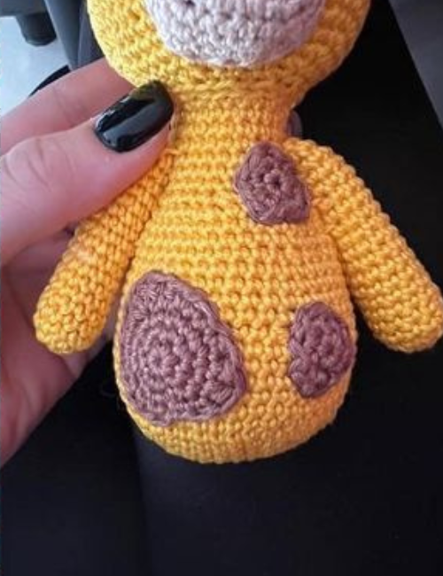 Crochet Giraffe Pattern - Body 
