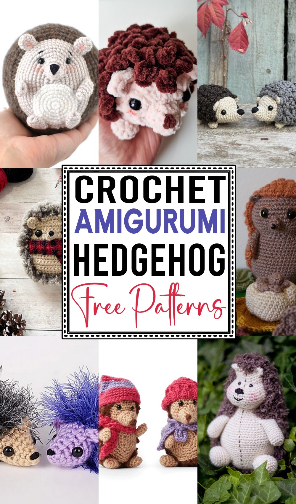 Crochet Hedgehog Patterns