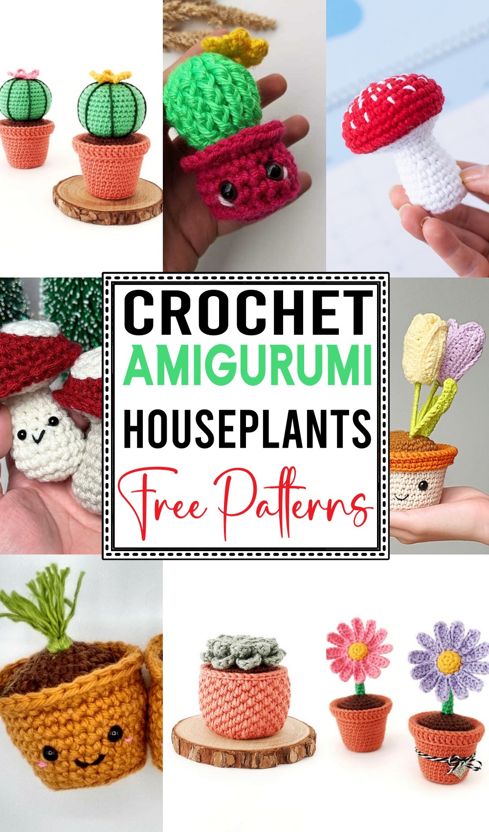Crochet Houseplants Patterns 1