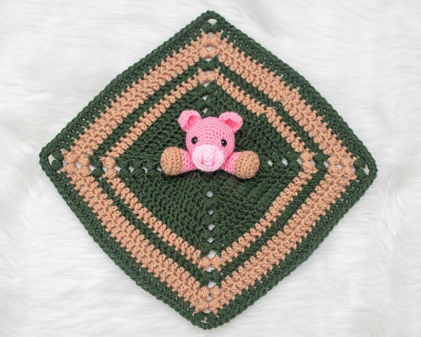  Hug Me Pig blanket