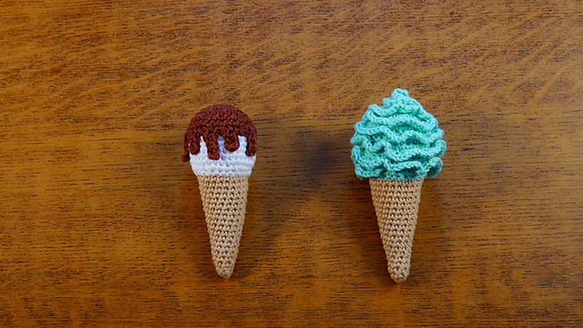 Crochet Ice Cream Amigurumi Pattern 