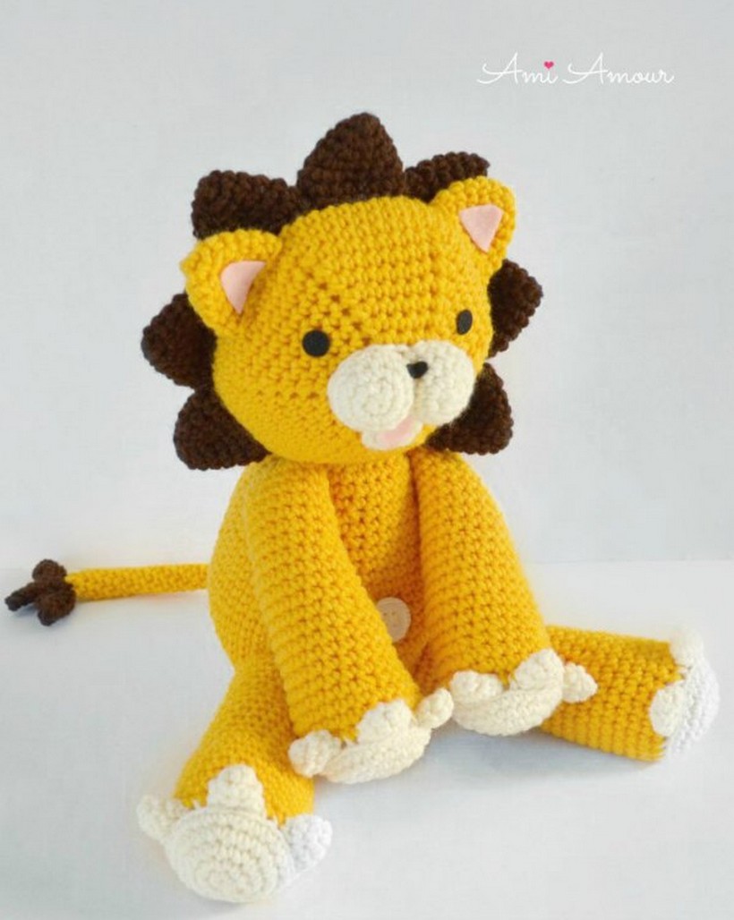 Crochet Lion Amigurumi Pattern