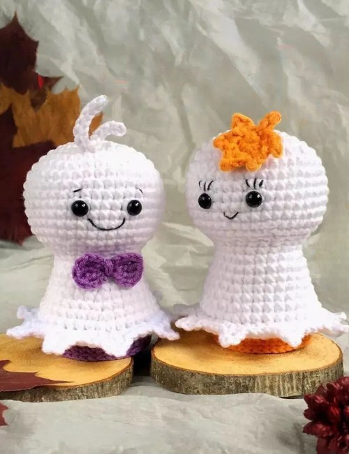 Crochet Ghost amigurumi Pattern