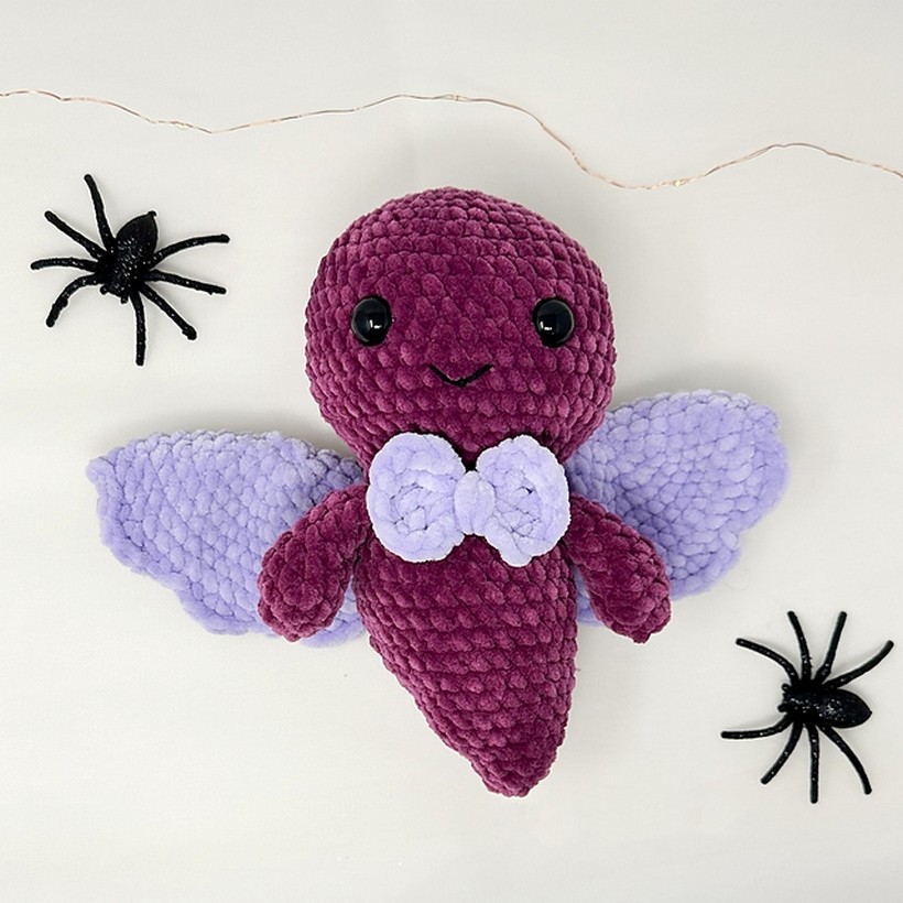 Crochet Mini Bat Ghost Pattern