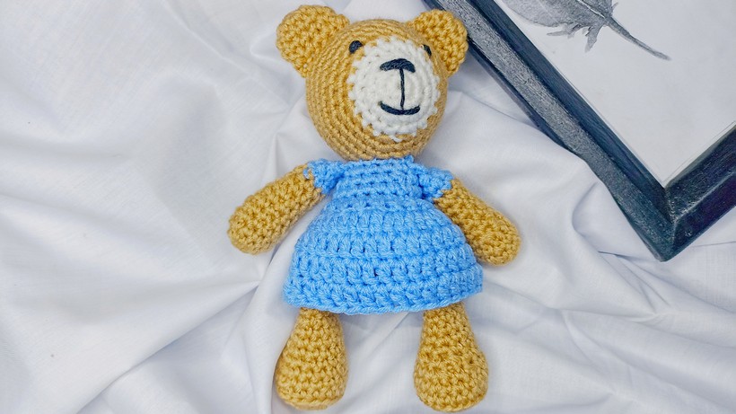 Crochet Missy Teddy Bear Pattern