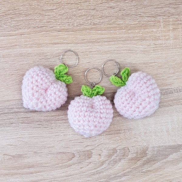 Crochet Peach Amigurumi Pattern