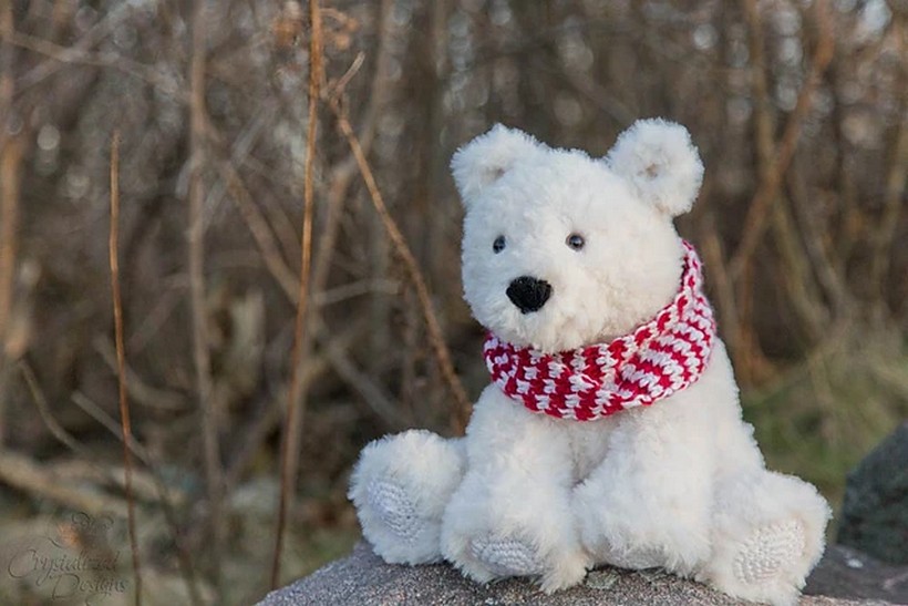 Crochet Peppermint The Polar Bear Pattern