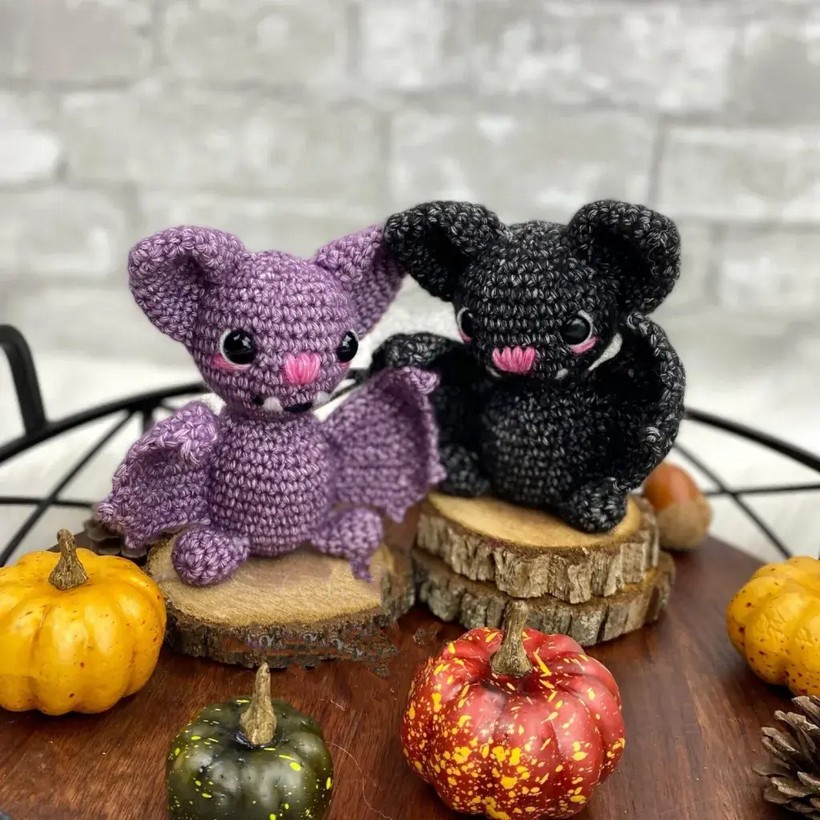 Crochet Pocket Pal Bat Pattern