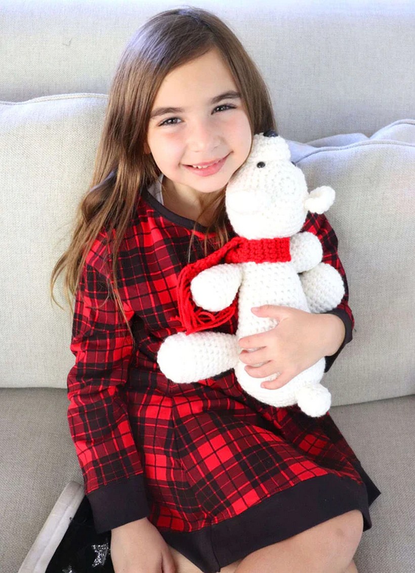Crochet Polar Bear Buddy Pattern