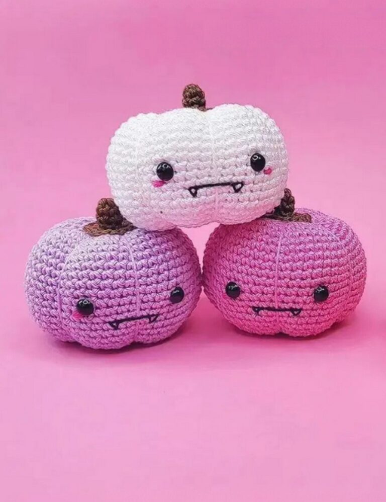 Crochet Pumpkin Cuties Pattern