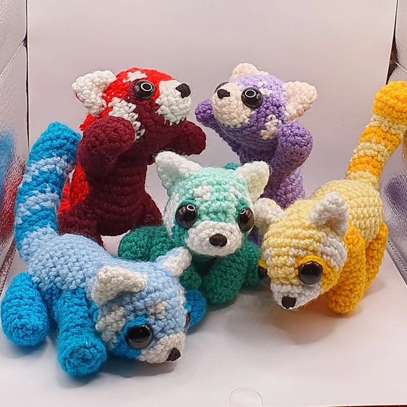 Crochet Red Panda Pattern