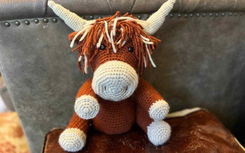 Crochet Shaggy Highland Cow Pattern
