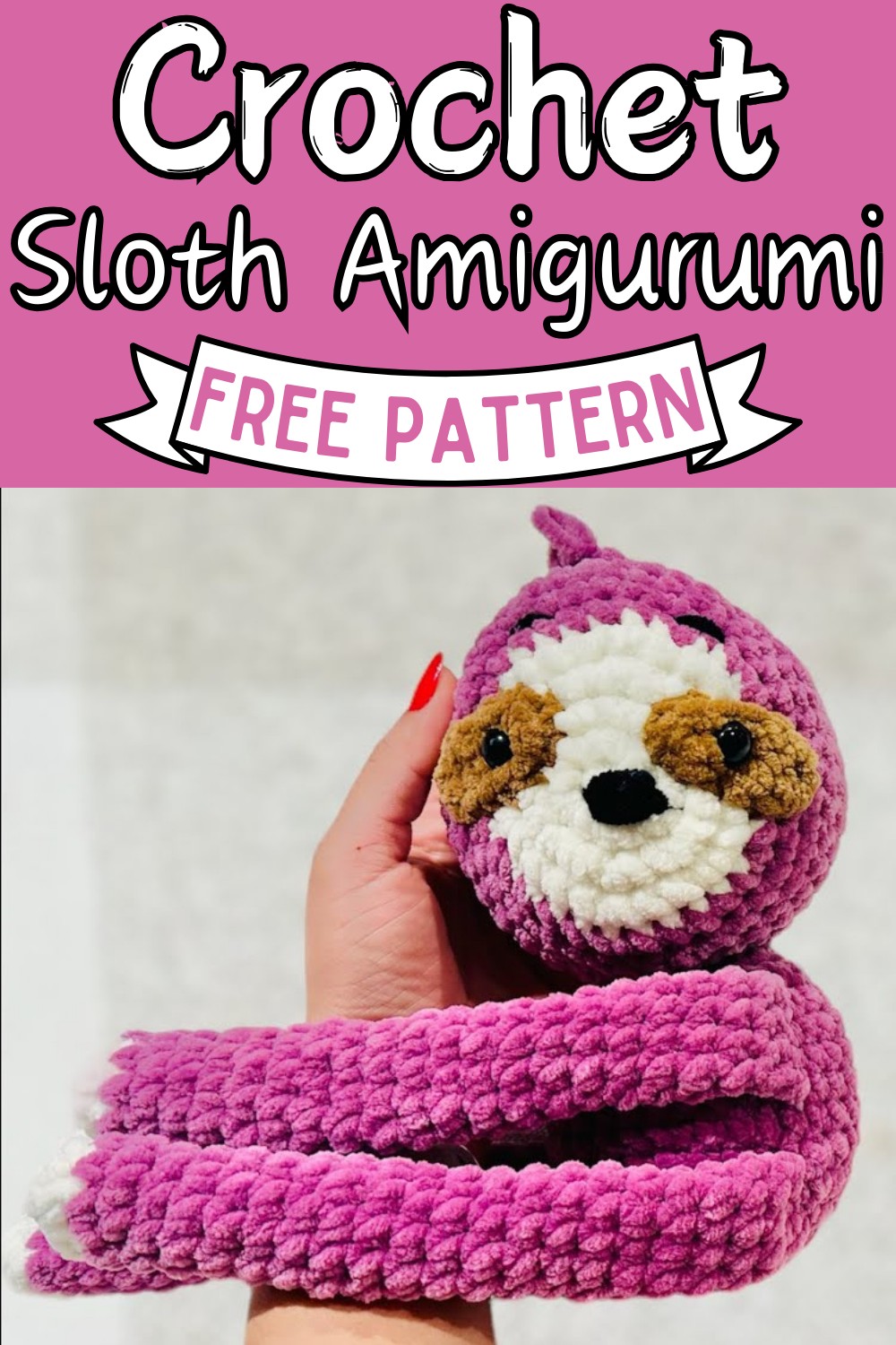 Crochet Sloth Amigurumi