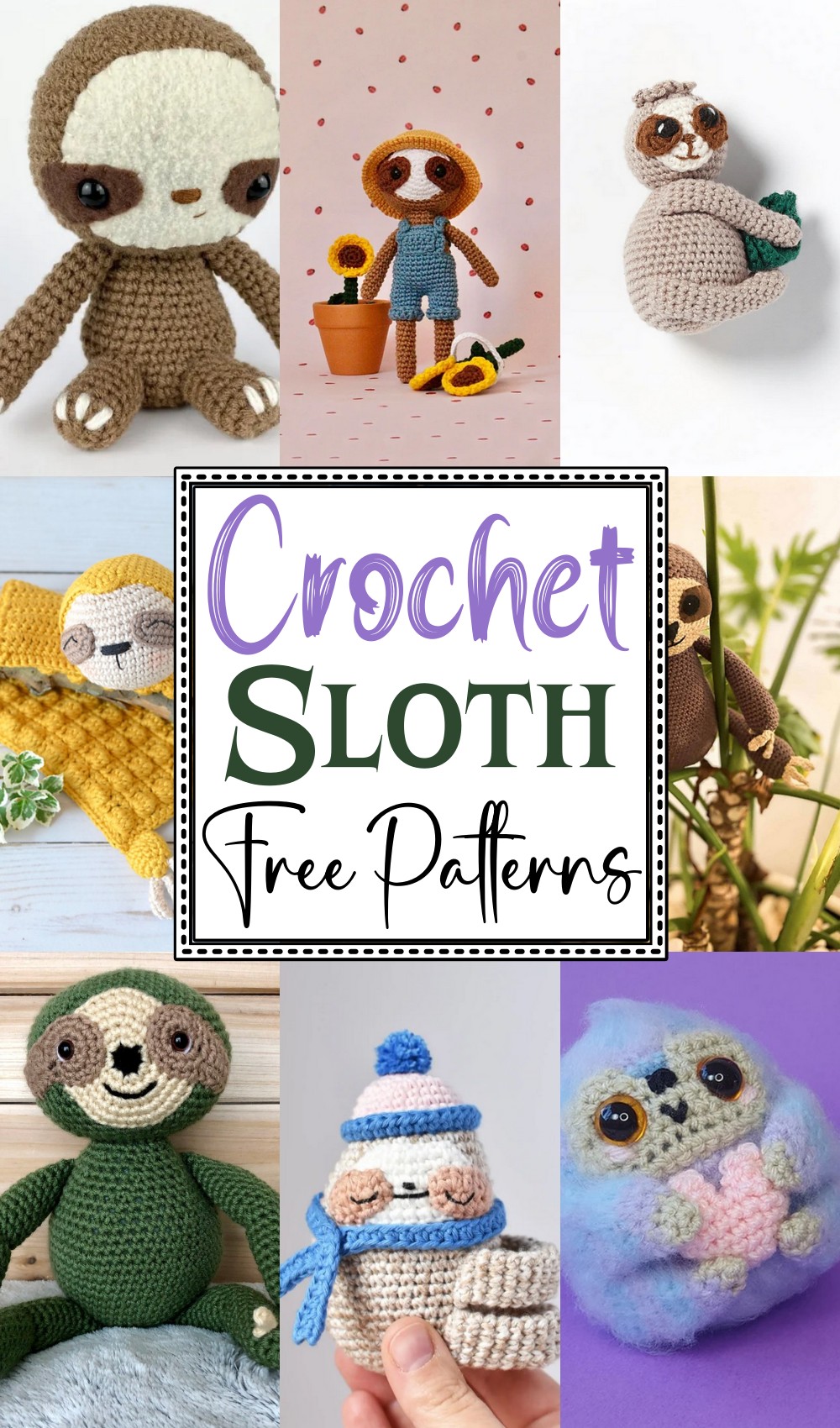 Crochet Sloth Patterns 1