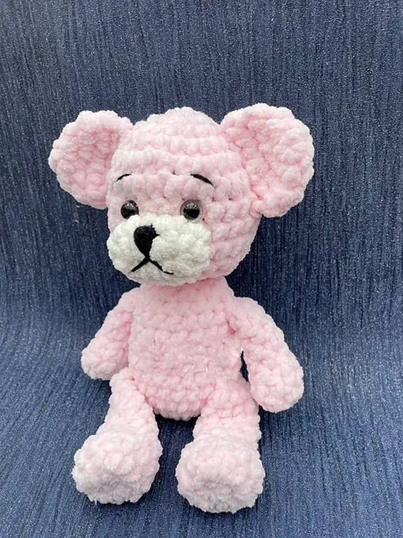Crochet Small Teddy Bear Pattern